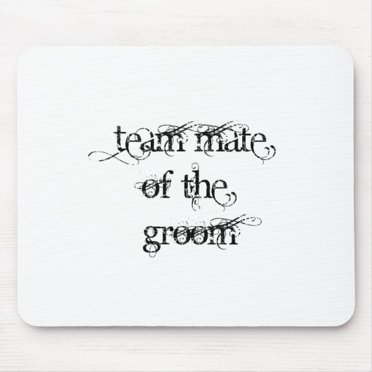 Team Mate van de Groom Muismat (Voorkant)