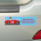 Team Matthew Raising Autisme Bumpersticker (Op auto)