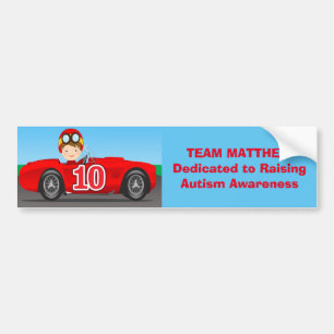Team Matthew Raising Autisme Bumpersticker