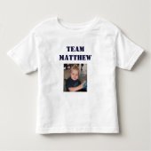 Team Matthew - Toddler Kinder Shirts (Voorkant)