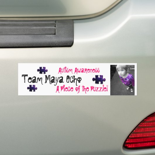 Team Maya Echo Bumpersticker (Op auto)