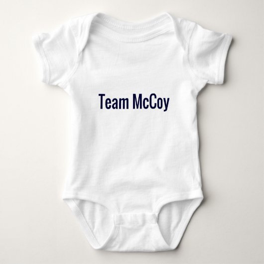 Team McCoy Romper (Voorkant)