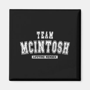 Team MCINTOSH levenslang familielid achternaam Magneet