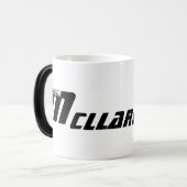 Team McLlarky Coffee Cup Magische Mok (Voorkant links)