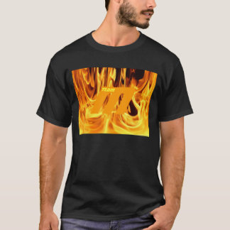 Team McLlarky Fire T-Shirt (Sinaasappel M)