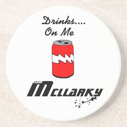 Team McLlarky Onderzetter (Voorkant)