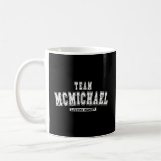 Team McMichael Levenslang Ledenfamilie Achternaam Koffiemok