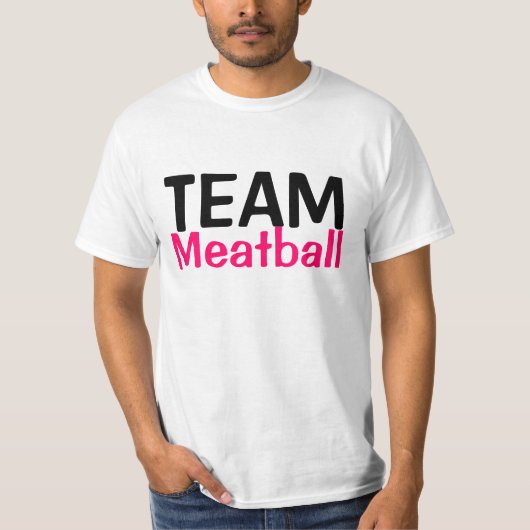 Team meeaattball! t-shirt (Voorkant)