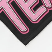 Team Meisje Bysketbyll Speler Fleece Deken (Hoek)