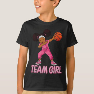 Team Meisje Bysketbyll Speler T-shirt