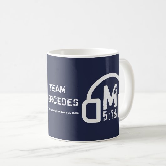Team Mercedes Coffee Mok (Voorkant rechts)