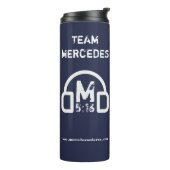 Team Mercedes Thermal Tumbler Thermosbeker (Gedraaid links)