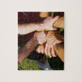 Team met wapens legpuzzel (Verticaal)