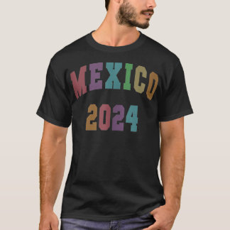 Team MEXICO 2024 Trip Spring Break Zwemsport Som T-shirt