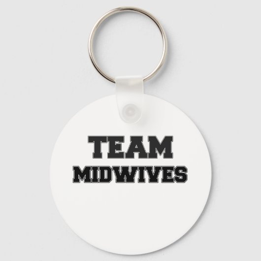 Team Midwives Sleutelhanger (Voorkant)
