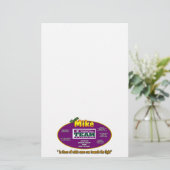 Team Mike stationery Briefpapier (Staand voorkant)
