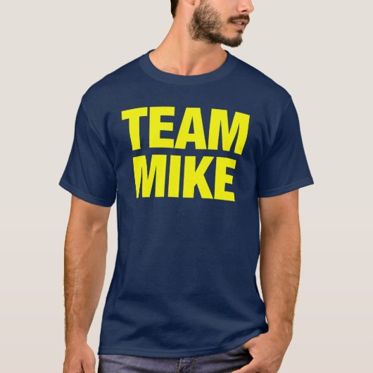 Team Mike T-shirt (Voorkant)
