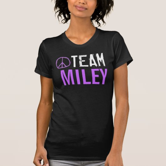 Team Miley shirt (Voorkant)