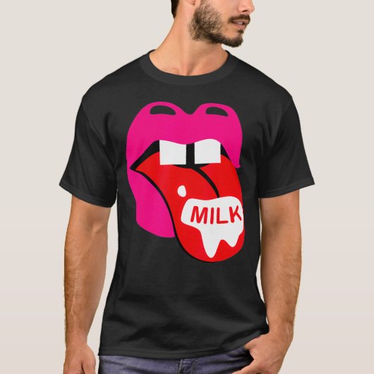Team Milk Udderly Fabulous Drag Queen Shirt (Voorkant)