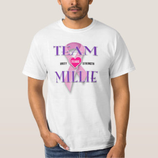 TEAM MILLIE CANCER WALK T-SHIRT