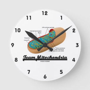 Team Mitochondria (Mitochondrion Humor) Ronde Klok