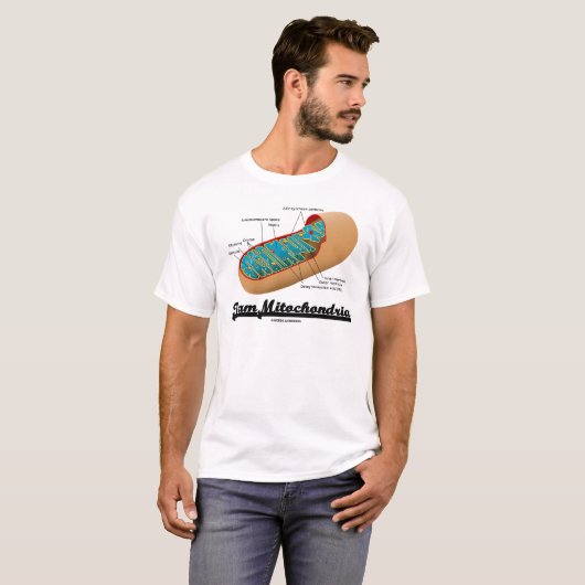 Team Mitochondria (Mitochondrion Humor) T-shirt (Voorkant volledig)