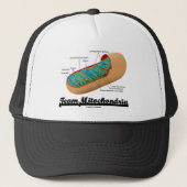 Team Mitochondria (Mitochondrion Humor) Trucker Pet (Voorkant)