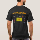 Team Modifiziert Tshirt (Achterkant)