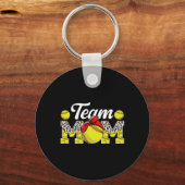 Team Moeder Luipaard Softll Team Moeder Softll Tea Sleutelhanger (Voorkant)