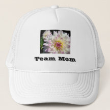 Team Moeder Sport petten Truckers Roze Dahlia Bloe