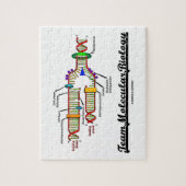 Team Moleculaire biologie (DNA-replicatie) Legpuzzel (Verticaal)