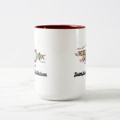 Team Moleculaire biologie (DNA-replicatie) Tweekleurige Koffiemok (Center)