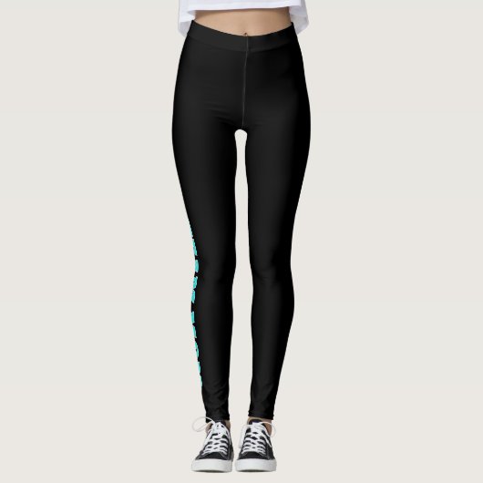 "TEAM MOM" LEGGINGS (Voorkant)