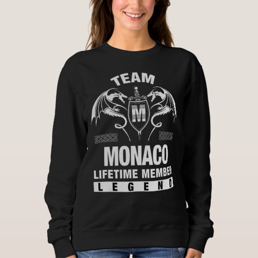 Team Monaco Levenslang Lid Trui (Voorkant)