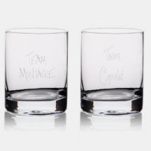 Team Montague & Team Capulet glazen set