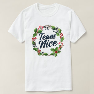 Team Mooie grappige kerstcadeaus voor paren T-shirt