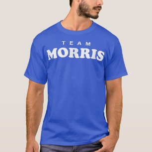 Team Morris Persoonlijke familienaam Bride Groom F T-shirt