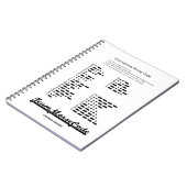 Team Morse Code (Communicatie Stippen en streepjes Notitieboek (Linkerzijde)