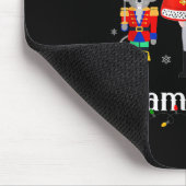 Team Mouse Nutcracker Christmas Dance Funny Soldie Muismat (Hoek)