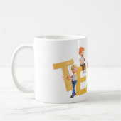 TEAM Mug – Fun & Motivational Design Koffiemok (Links)
