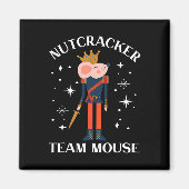 Team Muis Notenkraker Kerst Dans Fun Soldaat Magneet (Voorkant)