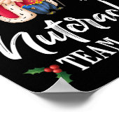 Team Muis Notenkraker Kerst Dans Fun Soldaat Poster (Hoek)