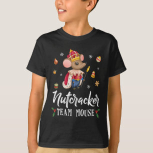 Team Muis Notenkraker Kerst Dans Fun Soldaat T-shirt