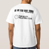 Team Mullys Volleyball T-shirt (Achterkant)