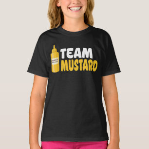 Team Mustard Halloween Kostuum Mustard Foodie T-shirt