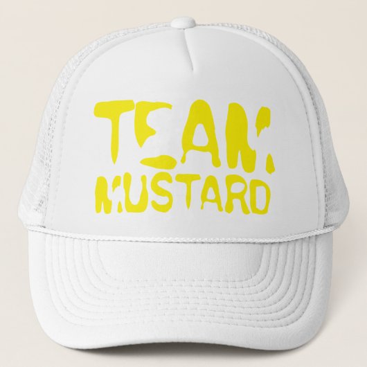 Team Mustard Trucker Pet (Voorkant)