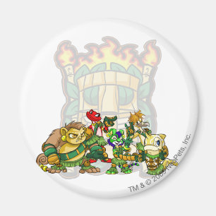 Team Mystery Island Group Magneet