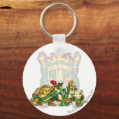 Team Mystery Island Group Sleutelhanger (Voorkant)