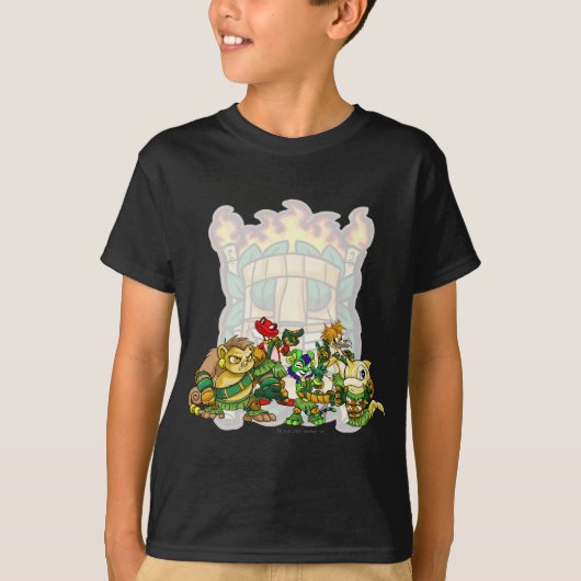 Team Mystery Island Group T-shirt (Voorkant)