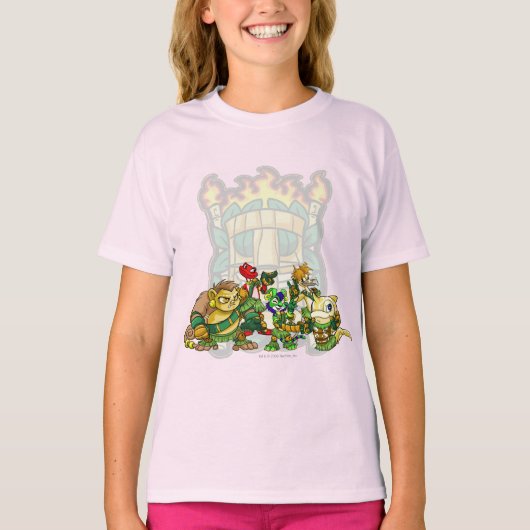Team Mystery Island Group T-shirt (Voorkant)